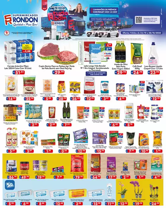 Catálogo Supermercados Rondon em Aracaju | Nossas melhores ofertas para você | 2025-10-24T00:00:00.000Z - 2025-10-28T00:00:00.000Z