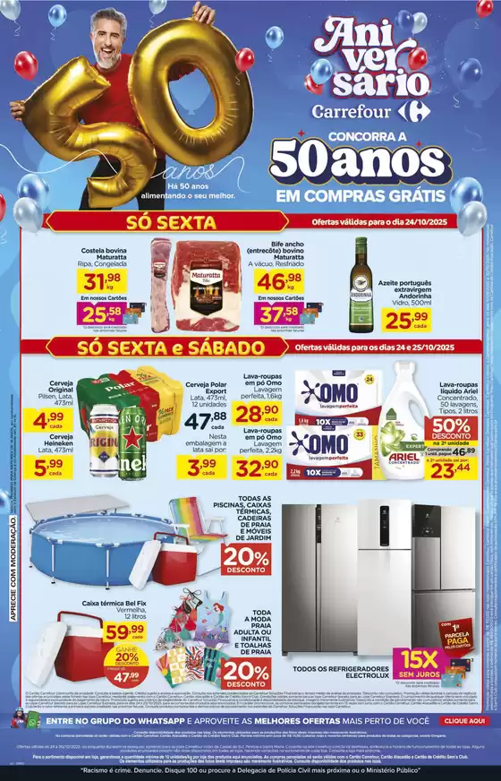 Catálogo Carrefour em Campos do Jordão | Nossas melhores pechinchas | 2025-10-24T00:00:00.000Z - 2025-10-30T00:00:00.000Z