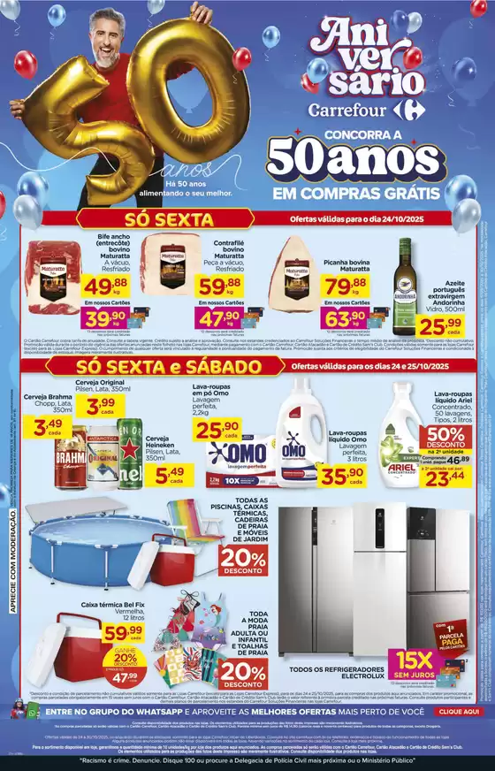 Catálogo Carrefour em Campos do Jordão | Economize agora com nossas ofertas | 2025-10-24T00:00:00.000Z - 2025-10-30T00:00:00.000Z