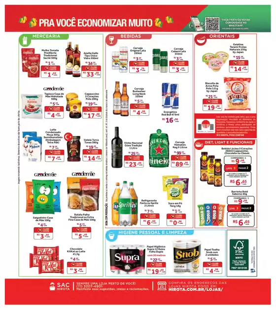 Ofertas especiais para você