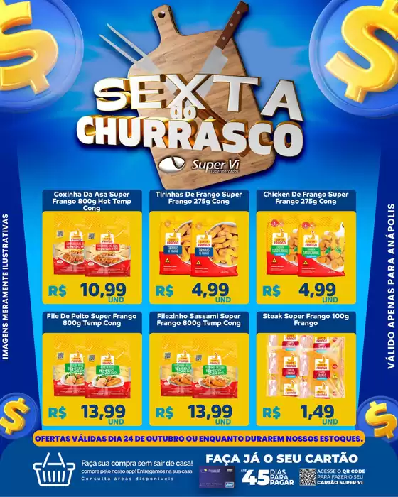 Catálogo Supervi Supermercados em Cosmópolis | Encarte Supervi Supermercados | 2025-10-24T00:00:00.000Z - 2025-10-24T00:00:00.000Z