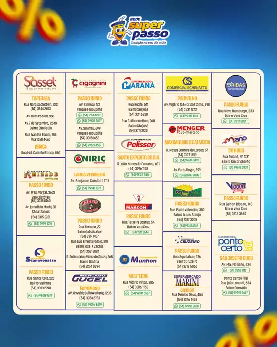 Encarte Rede Super Passo