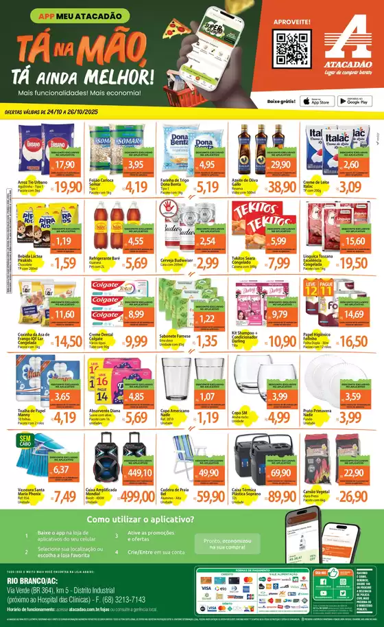 Catálogo Atacadão | Atacadão - App Meu Atacadão | 2025-10-24T00:00:00.000Z - 2025-10-26T00:00:00.000Z