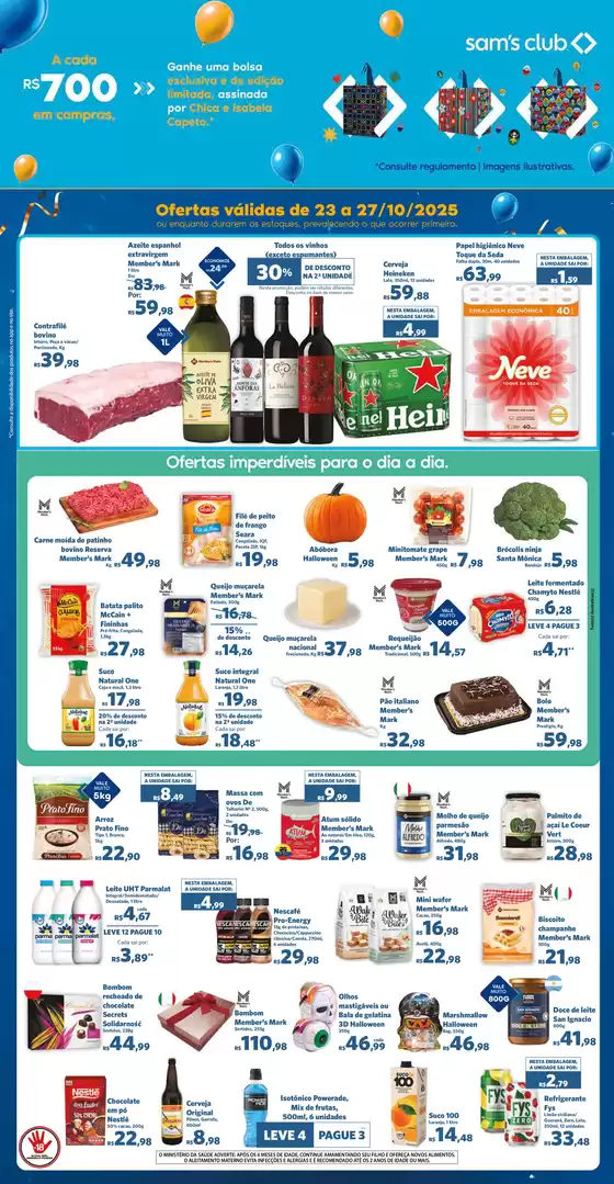 Grandes descontos em produtos selecionados