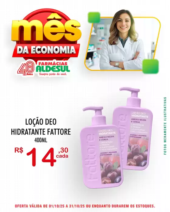 Catálogo Farmácia Aldesul em Ji-Paraná | Nossas melhores ofertas para você | 2025-10-24T00:00:00.000Z - 2025-10-31T00:00:00.000Z