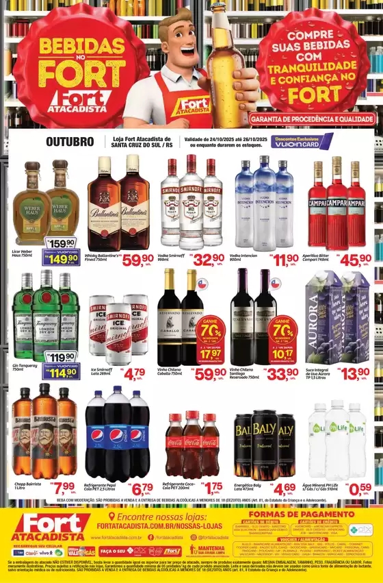 Catálogo Fort Atacadista em Brasília | RS Fort Bebidas 24 a 26 OUT 25 Santa Cruz | 2025-10-24T00:00:00.000Z - 2025-10-26T00:00:00.000Z