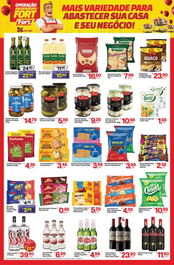 SC Fort Fim de Semana 24 a 26 OUT 25 Especiais