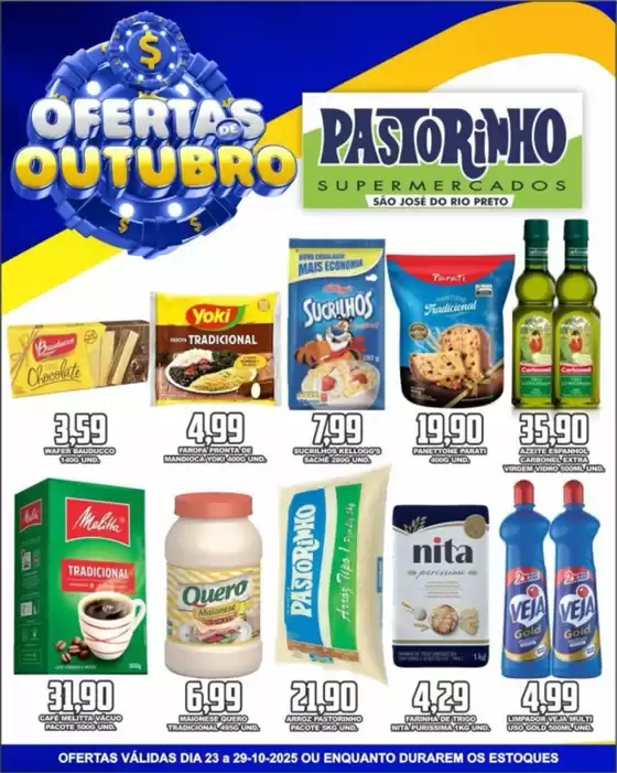 Catálogo Supermercado Pastorinho em Brasília | Descubra ofertas atraentes | 2025-10-24T00:00:00.000Z - 2025-10-29T00:00:00.000Z