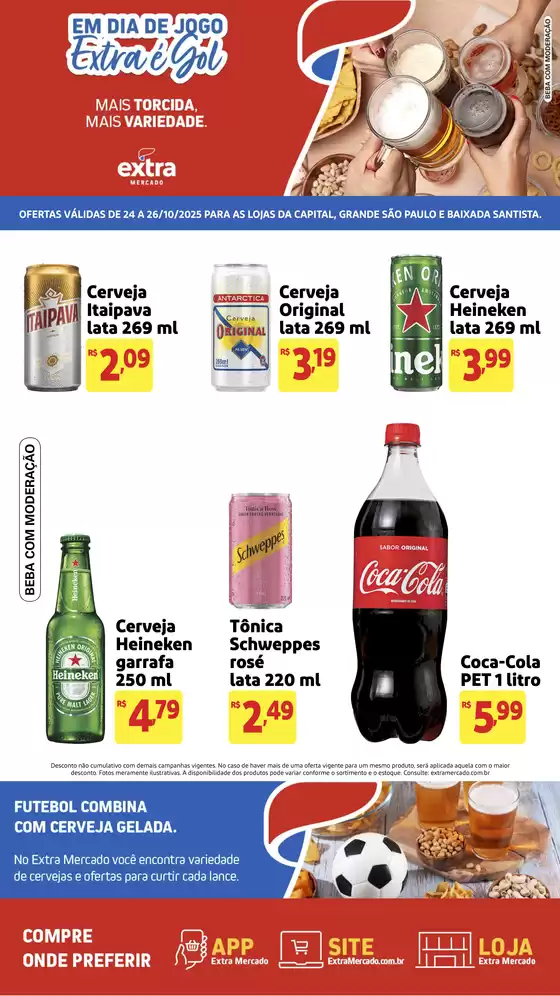 Catálogo Extra em Brasília | Descubra ofertas atraentes | 2025-10-24T00:00:00.000Z - 2025-10-26T00:00:00.000Z