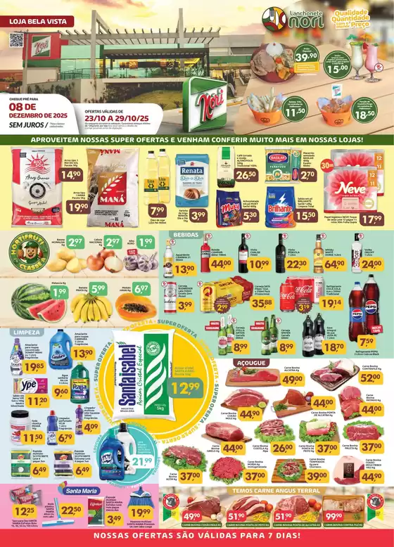 Catálogo Supermercados Nori | Encarte Supermercados Nori | 2025-10-24T00:00:00.000Z - 2025-10-29T00:00:00.000Z