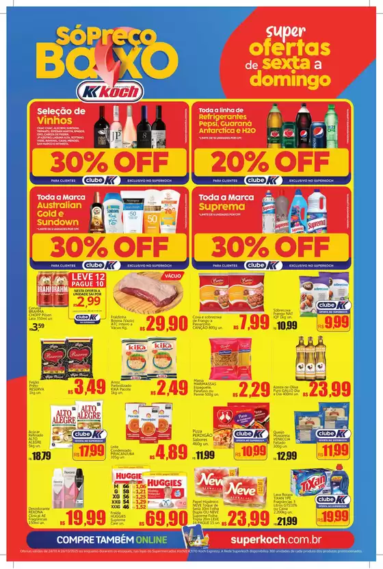 Catálogo Supermercados Koch | Ofertas exclusivas | 2025-10-24T00:00:00.000Z - 2025-10-26T00:00:00.000Z