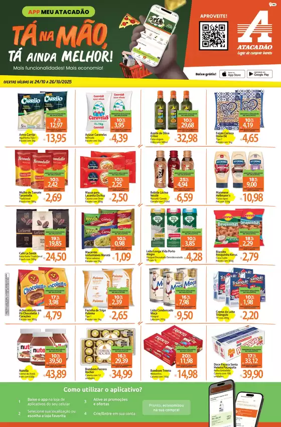 Ofertas e promoções atuais