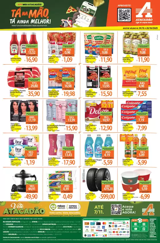 Ofertas e promoções atuais