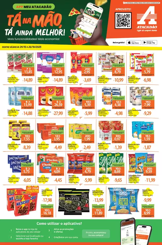 Pechinchas e ofertas atuais