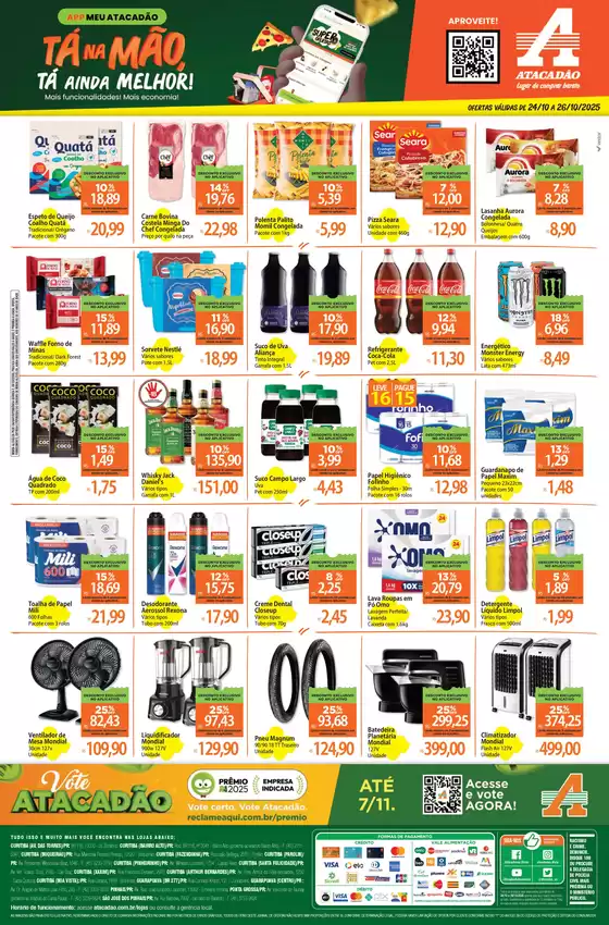 Pechinchas e ofertas atuais