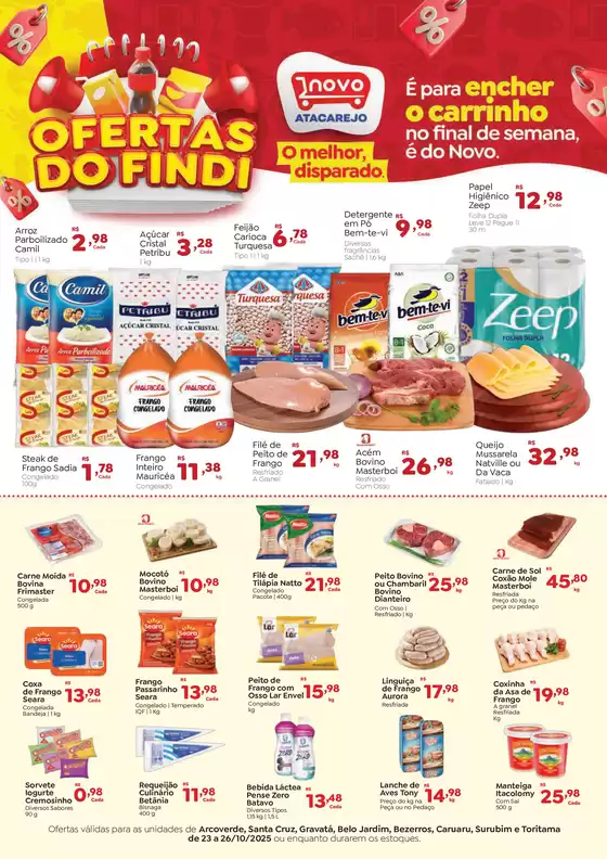 Pechinchas e ofertas atuais