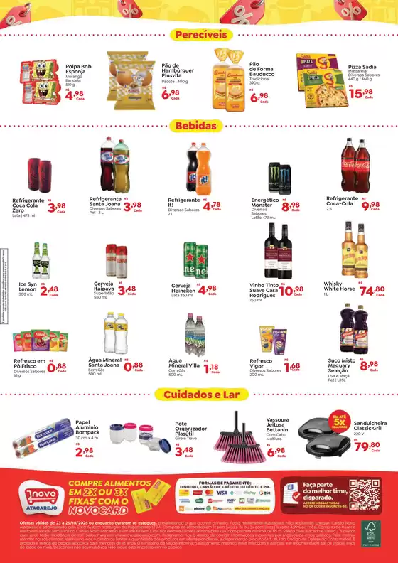 Pechinchas e ofertas atuais