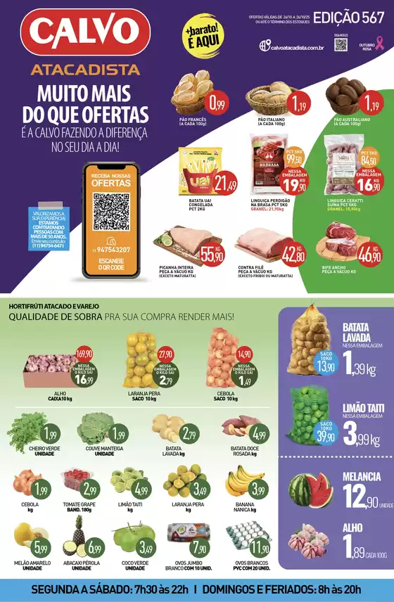 Catálogo Calvo Atacadista em Campina Grande | Ofertas Calvo Atacadista | 2025-10-24T00:00:00.000Z - 2025-10-26T00:00:00.000Z