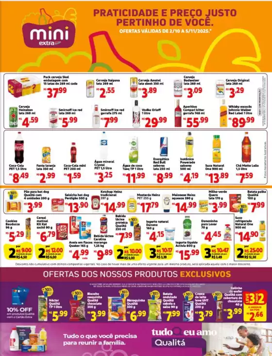 Catálogo Mini Extra em Campina Grande |  Praticidade E Preço Justo Perhinto De Você | 2025-10-24T00:00:00.000Z - 2025-11-05T00:00:00.000Z