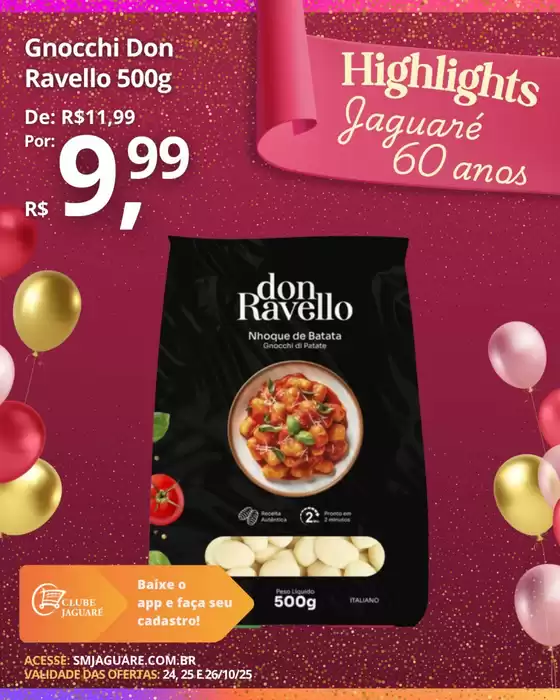 Catálogo Supermercado Jaguaré em Mauá | Encarte Supermercado Jaguaré | 2025-10-24T00:00:00.000Z - 2025-10-26T00:00:00.000Z