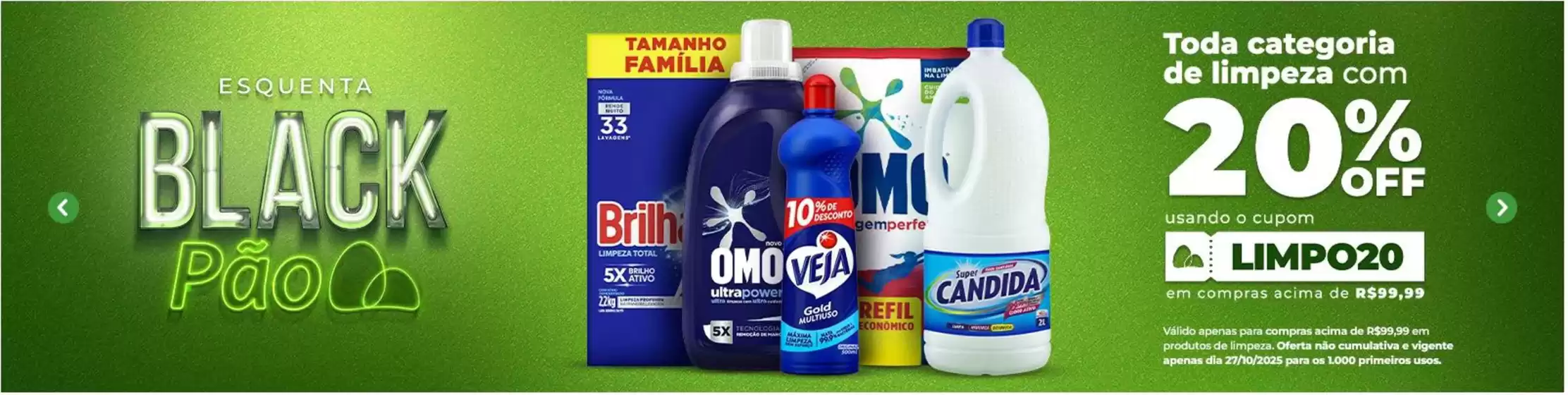 Catálogo Pão de Açúcar em Rio Brilhante | Equenta black | 2025-10-27T00:00:00.000Z - 2025-10-27T00:00:00.000Z