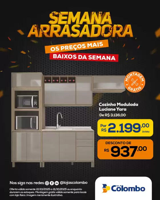 Catálogo Lojas Colombo em Presidente Prudente | Encarte Lojas Colombo | 2025-10-27T00:00:00.000Z - 2025-10-31T00:00:00.000Z