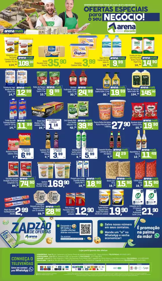 Catálogo Arena Atacado em Feira de Santana | Jornal ofertas | 2025-10-27T00:00:00.000Z - 2025-10-30T00:00:00.000Z