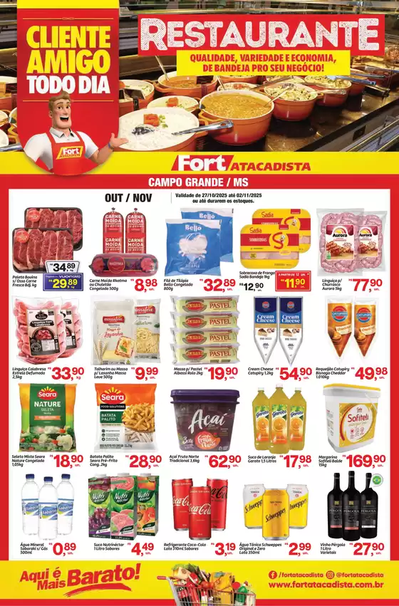 Catálogo Fort Atacadista em Belo Horizonte | MS Fort Food Restaurante 27 a 02 NOV 25 | 2025-10-27T00:00:00.000Z - 2025-11-02T00:00:00.000Z