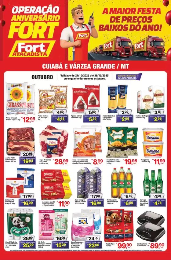 Catálogo Fort Atacadista em Belo Horizonte | MT Fort Semanal Aniversário 5ª Ed. 27 a 29 OUT | 2025-10-27T00:00:00.000Z - 2025-10-29T00:00:00.000Z