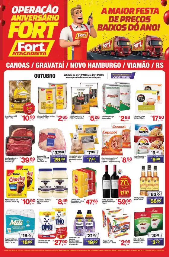 Catálogo Fort Atacadista em São João de Meriti | Descubra ofertas atraentes | 2025-10-27T00:00:00.000Z - 2025-10-29T00:00:00.000Z