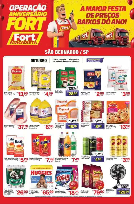 Catálogo Fort Atacadista em Goiânia | Ótima oferta para caçadores de pechinchas | 2025-10-27T00:00:00.000Z - 2025-10-29T00:00:00.000Z