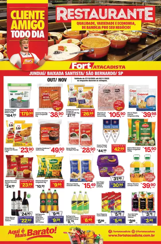 Catálogo Fort Atacadista em Goiânia | SP Fort Food Service (Restaurante) 27 OUT a 02 NOV 25 | 2025-10-27T00:00:00.000Z - 2025-11-02T00:00:00.000Z