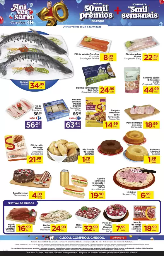 Ótima oferta para todos os clientes