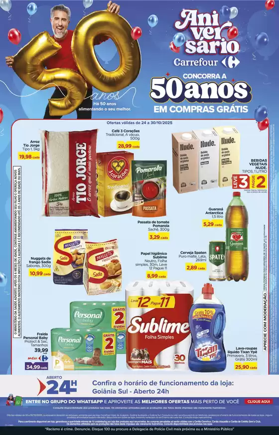 Descontos e promoções