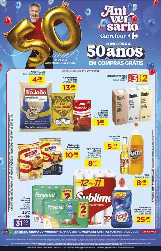 Ofertas especiais para você