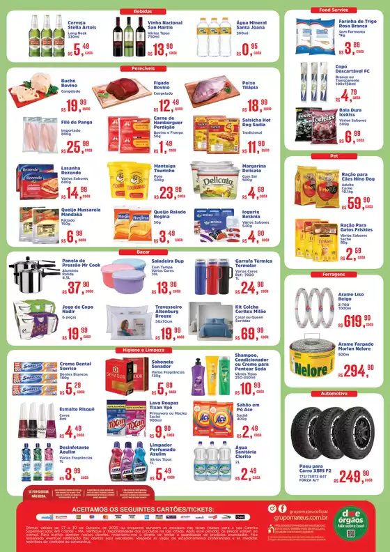 Ofertas exclusivas para nossos clientes