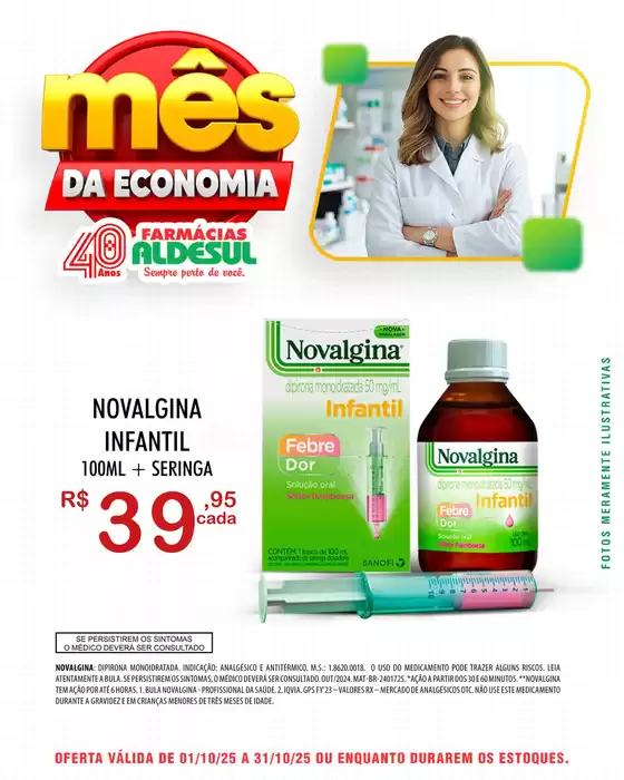 Catálogo Farmácia Aldesul em Porto Velho | Ofertas exclusivas e pechinchas | 2025-10-27T00:00:00.000Z - 2025-10-31T00:00:00.000Z
