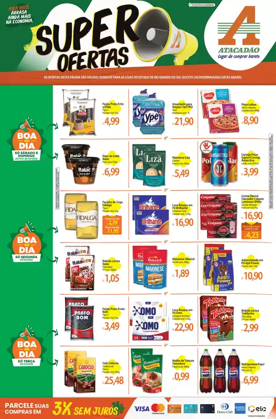 Catálogo Atacadão em Pelotas | Nossas melhores ofertas para você | 2025-10-25T00:00:00.000Z - 2025-10-31T00:00:00.000Z