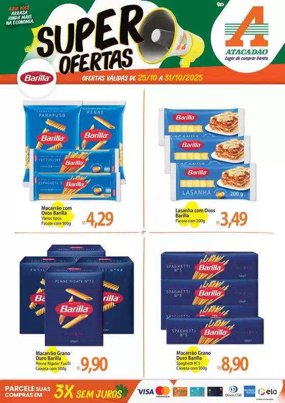 Catálogo Atacadão em Jacareí | Melhores ofertas para todos os caçadores de pechinchas | 2025-10-27T00:00:00.000Z - 2025-10-31T00:00:00.000Z