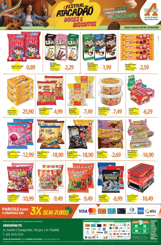 Ofertas especiais atraentes para todos