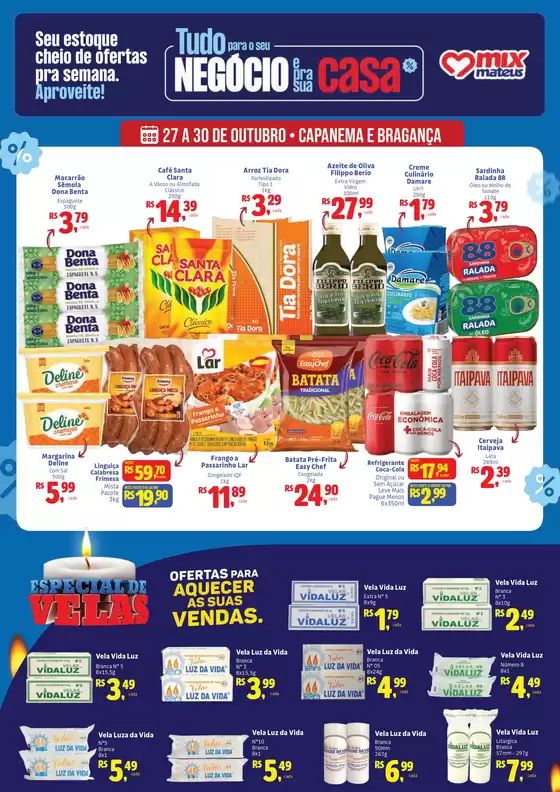 Catálogo Supermercados Mateus em Bragança | Promoções especiais em andamento | 2025-10-27T00:00:00.000Z - 2025-10-30T00:00:00.000Z