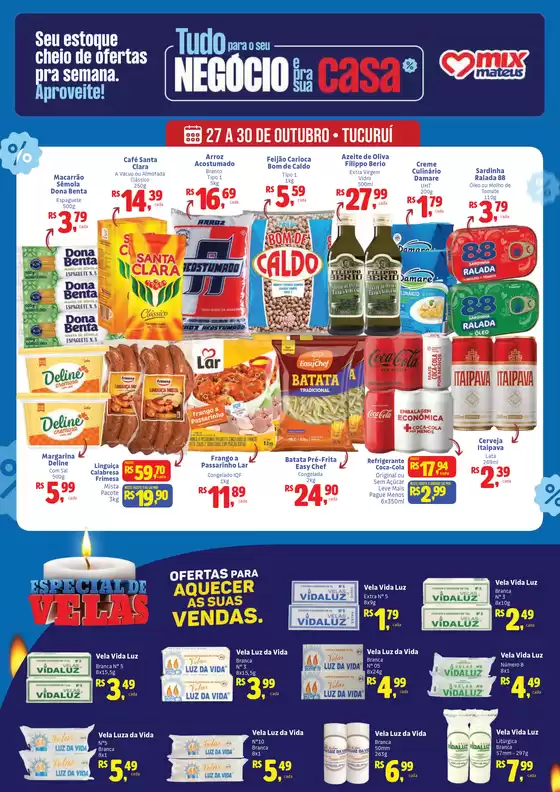 Catálogo Supermercados Mateus em Tucuruí | Ofertas e promoções atuais | 2025-10-27T00:00:00.000Z - 2025-10-30T00:00:00.000Z