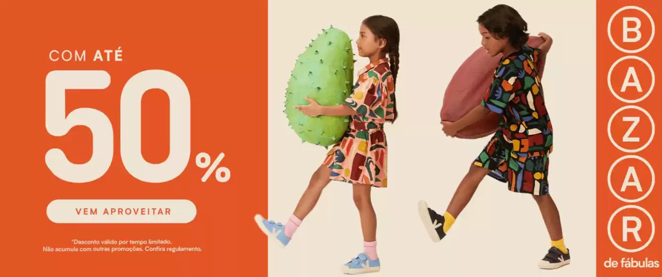 A Fábula com ate 50% dcto !