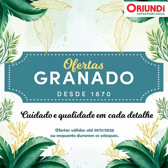 Catálogo Oriundi | Ofertas granado | 2025-10-28T00:00:00.000Z - 2025-11-01T00:00:00.000Z