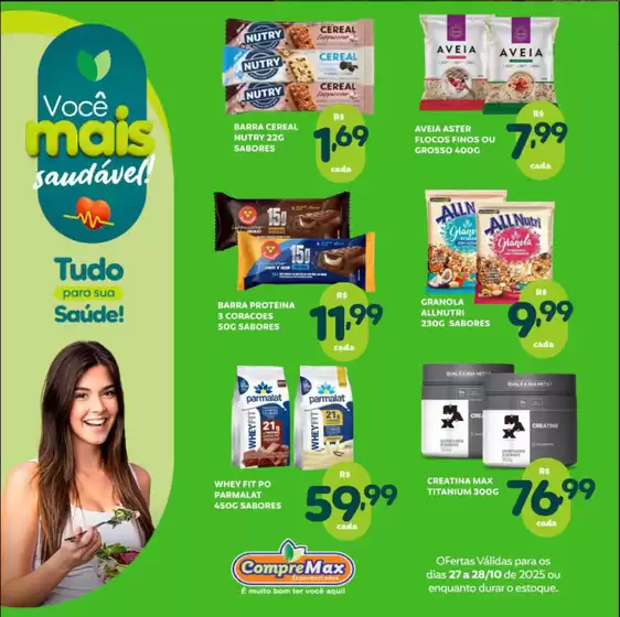 Catálogo CompreMax em Santo André | Ofertas Saudáveis | 2025-10-28T00:00:00.000Z - 2025-10-28T00:00:00.000Z