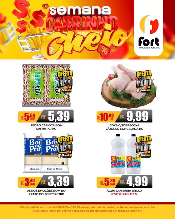 Catálogo Fort Supermercados | Encarte Fort Supermercados | 2025-10-28T00:00:00.000Z - 2025-11-03T00:00:00.000Z
