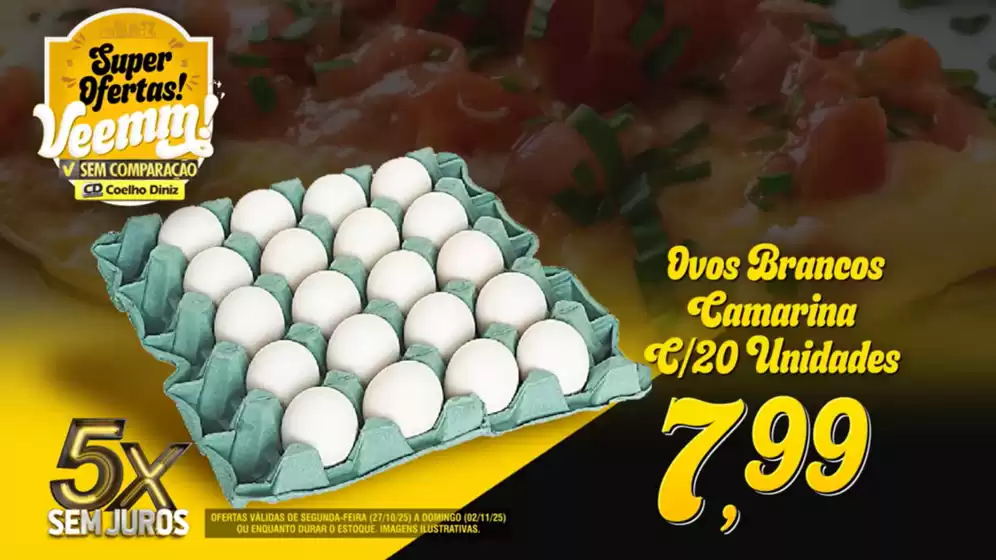 Ótima oferta para todos os clientes