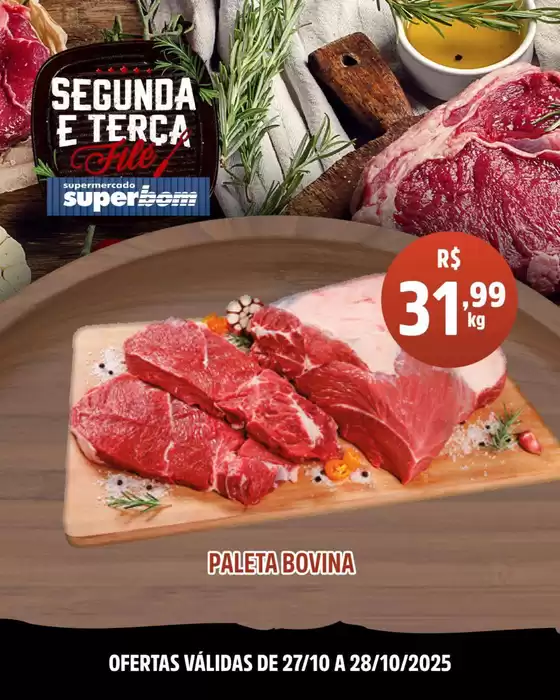 Catálogo Superbom Supermercado em São Bernardo do Campo | Pechinchas e ofertas atuais | 2025-10-28T00:00:00.000Z - 2025-10-28T00:00:00.000Z