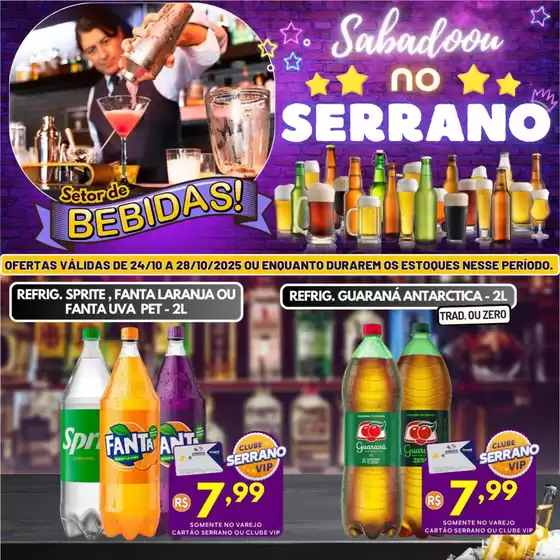 Catálogo Serrano Supermercado em Colatina | Melhores ofertas para todos os caçadores de pechinchas | 2025-10-28T00:00:00.000Z - 2025-10-28T00:00:00.000Z