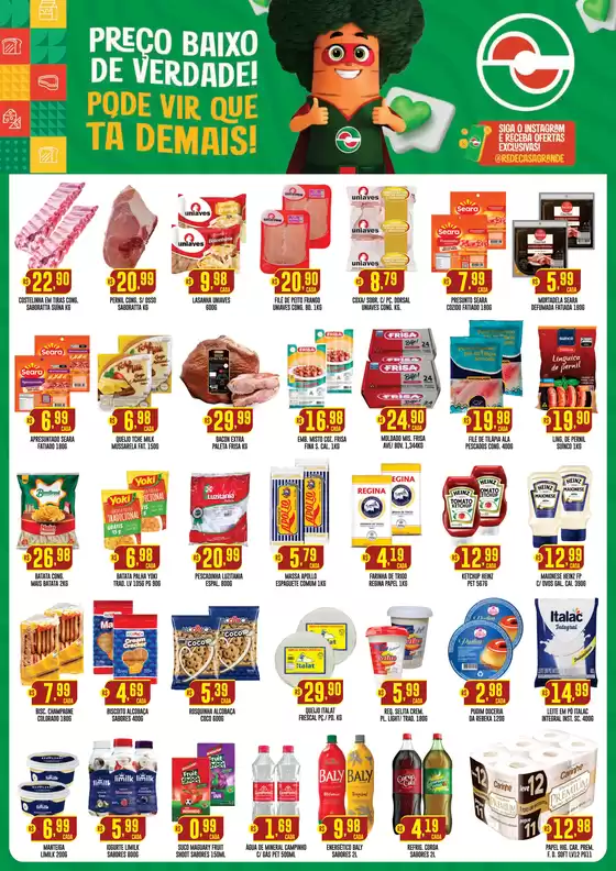 Catálogo Casagrande supermercados em Nova Cruz | Ofertas Espírito Santos | 2025-10-28T00:00:00.000Z - 2025-11-09T00:00:00.000Z